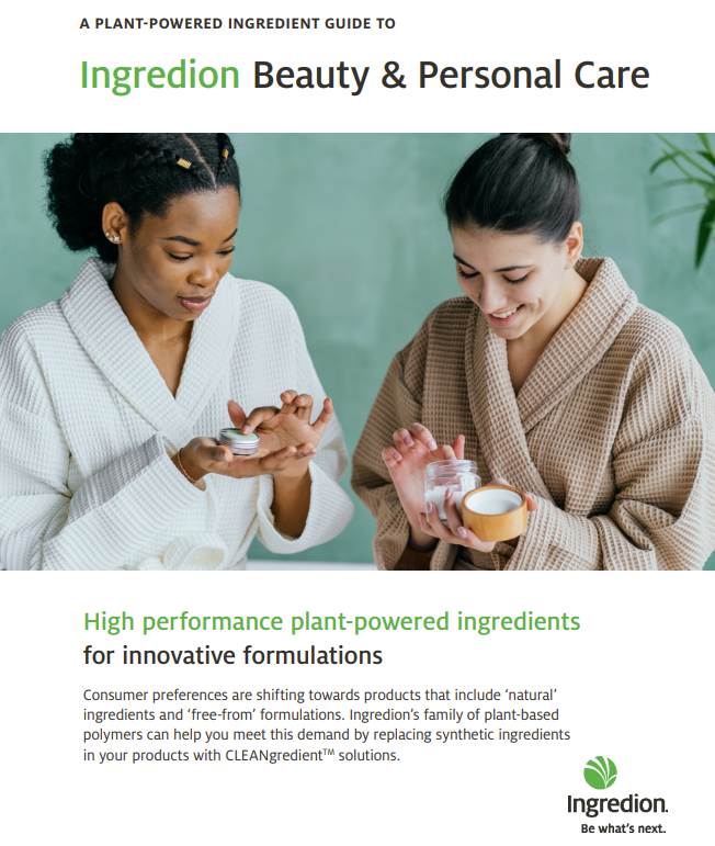 Ingredion Beauty & Personal Care Brochure PDF