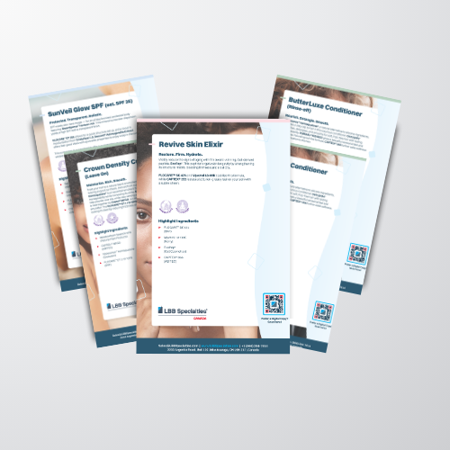 LBBS Canada Personal Care Prototype Formulation Cards