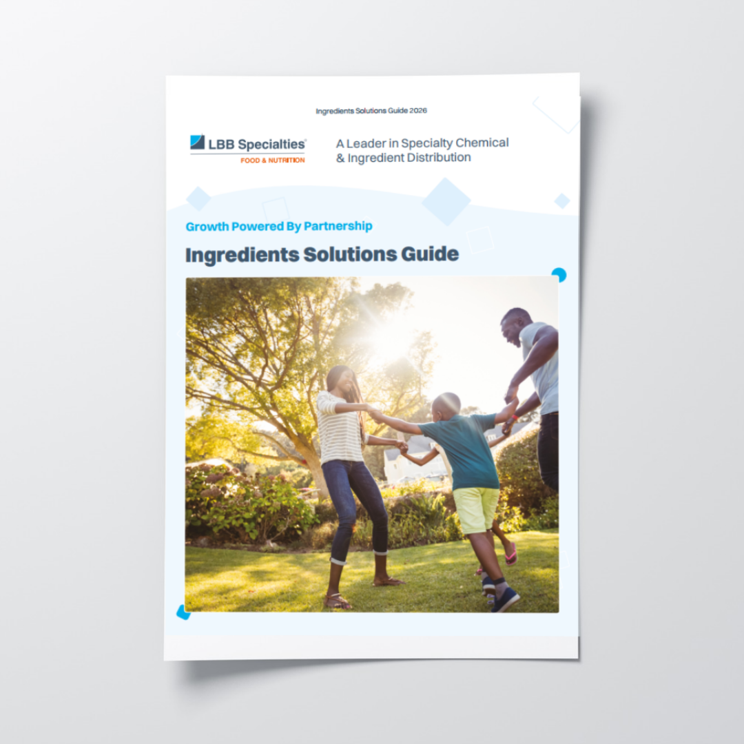LBB Specialties Food & Nutrition Ingredient Solutions Guide PDF