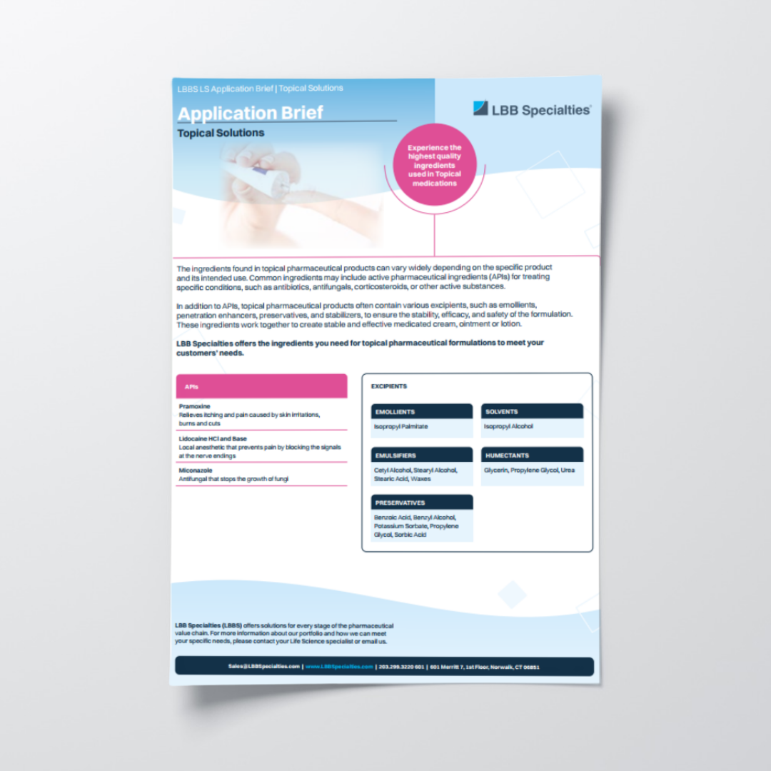Topical Application Brief PDF