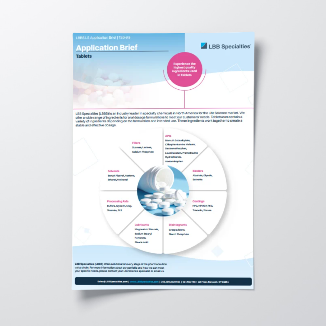 Tablets Application Brief PDF